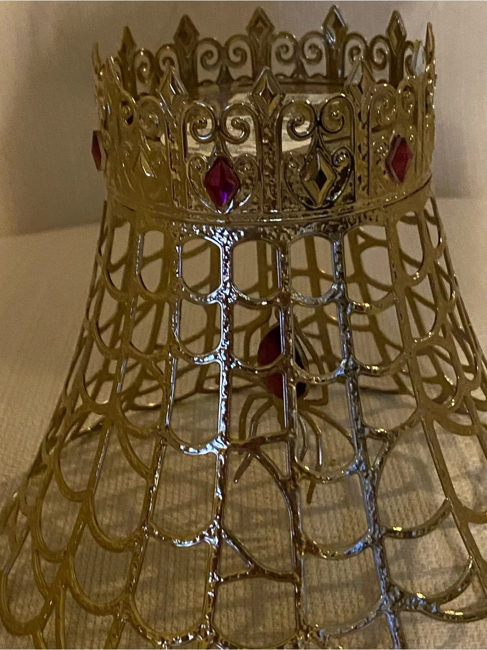 Bath & Body Works Gold spider web candle stand